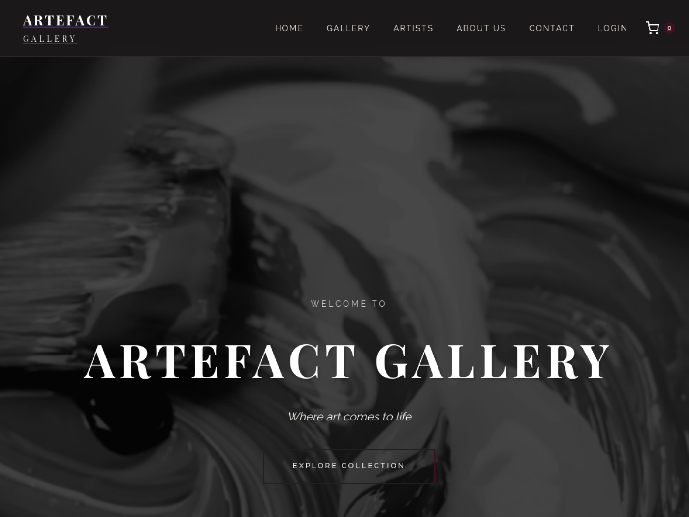 Artefact Gallery CR